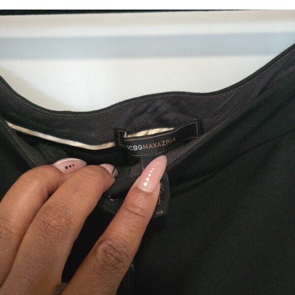 Black BCBG MaxAzria Cara Pants NWT Size 6 - Picture 3 of 5